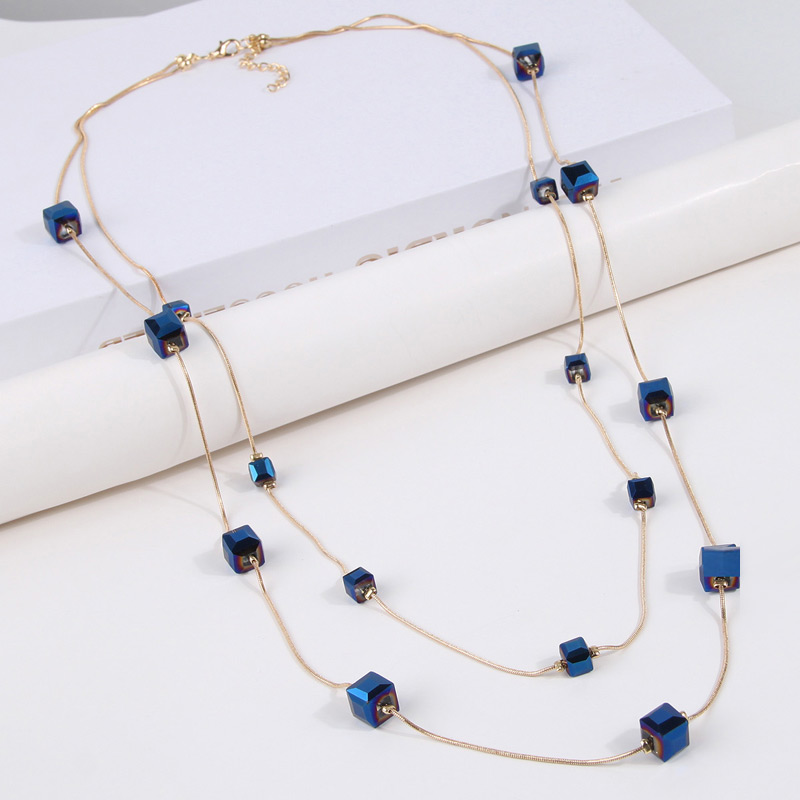 Art Craft Glasses - Yeni Moda Uzun Kolyeler Kare Gözlük