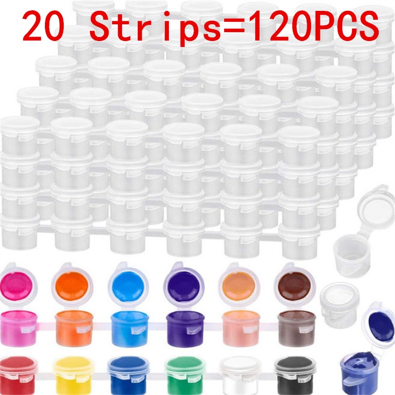 Art And Craft With Paint - 10/20 Şeritler 2ML 3ML 5ML Boş