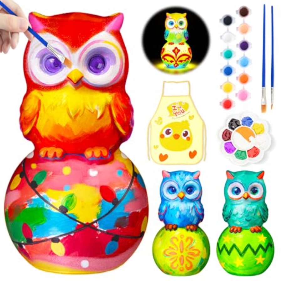 Art And Craft With Paint - Kendi Lambanızı Boya Seti, 8-12 Yaş