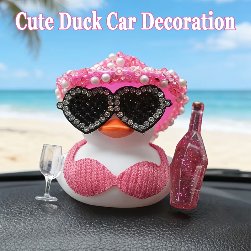 Art Craft Glasses - Şık ve Parlak Küçük Siyah Ördek,