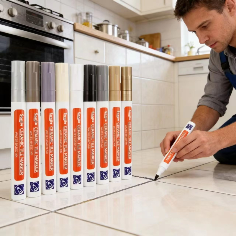 Mosaic Tile Supply - 1-2 Adet Su Geçirmez Beyaz İşaretleme