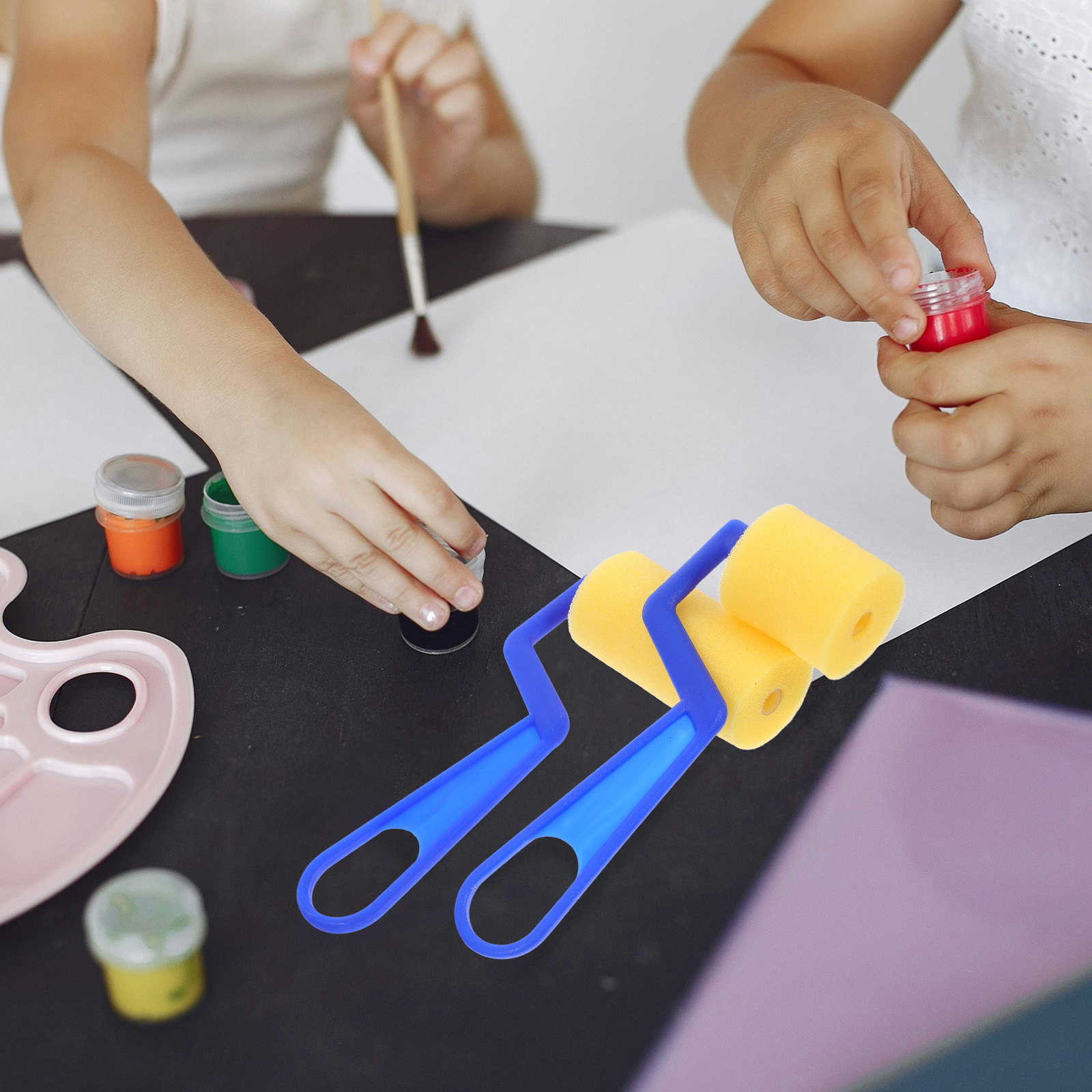 2 Adet Çocuk Boyama Sünger Fır - Art And Craft With Paint incelemesi ve fiyatı