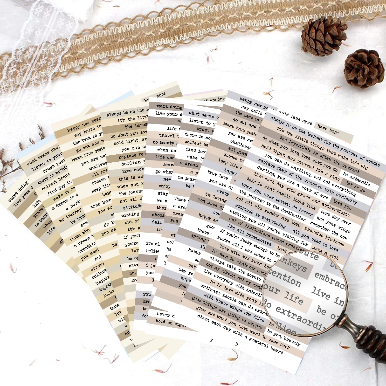 8 adet Kahverengi Notlar Alınt - Art Craft Journals incelemesi ve fiyatı