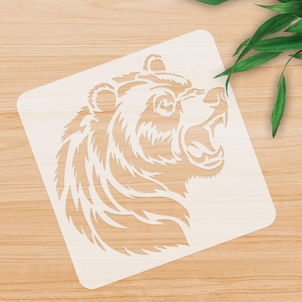 1 Adet Kükreyen Ayı Başı Hayva - Art And Craft With Paint incelemesi ve fiyatı