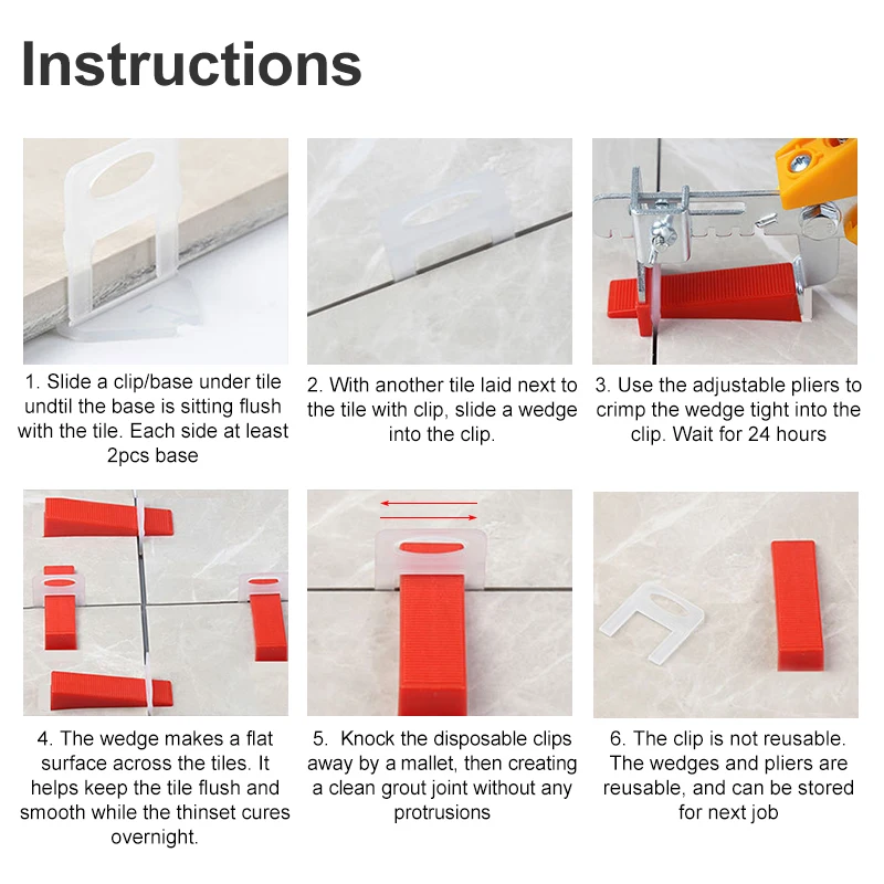 100 adet 1/1.5/2/2.5/3mm Seram - Mosaic Tile Supply incelemesi ve fiyatı