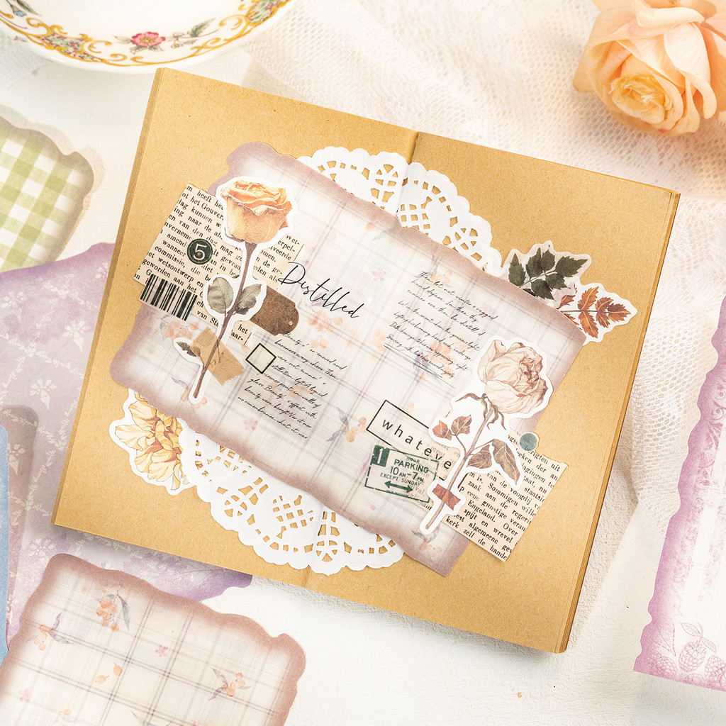 30 yaprak Vintage Scrapbook Ka - Art Craft Journals incelemesi ve fiyatı