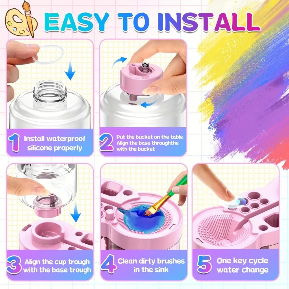 Boya Fırçası Yıkayıcı Çok Fonk - Art And Craft With Paint incelemesi ve fiyatı