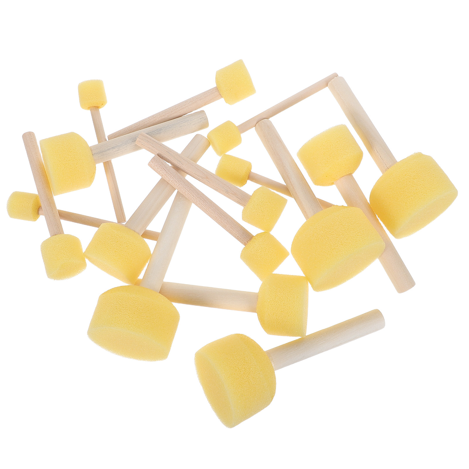 16 Parça Yuvarlak Boya Süngeri - Art And Craft With Paint incelemesi ve fiyatı