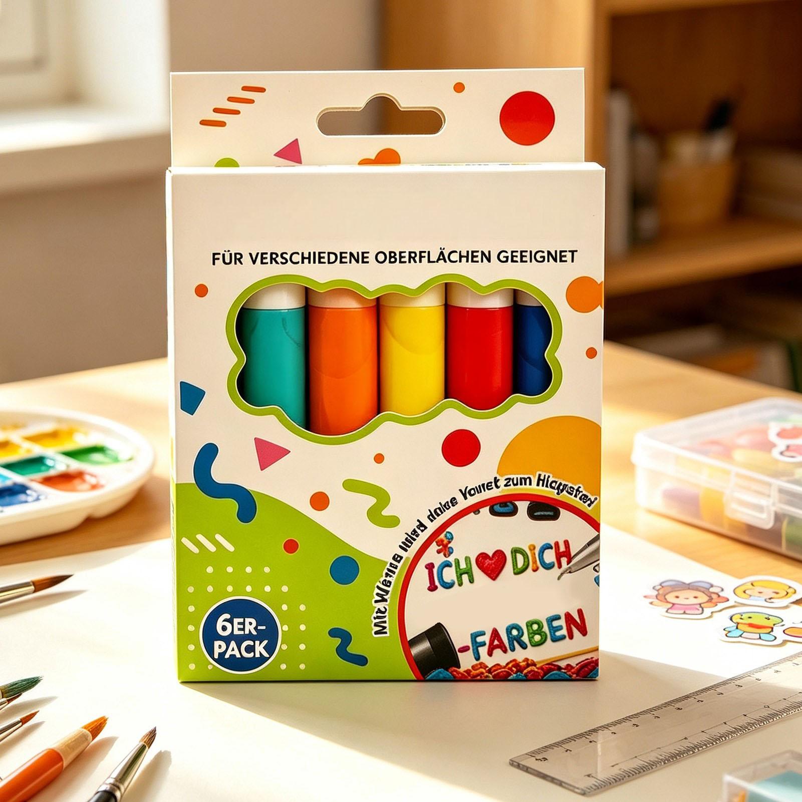 Baloncuk Kalem 6/12 Parça Sana - Art And Craft With Paint incelemesi ve fiyatı