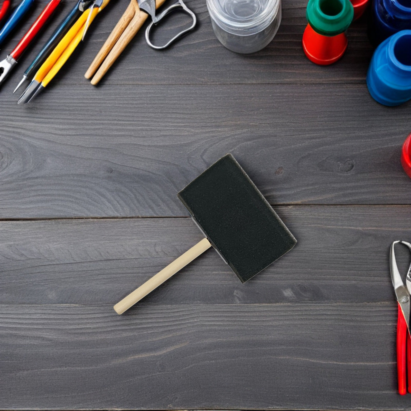 30 Adet Köpük Boya Süngeri Fır - Art And Craft With Paint incelemesi ve fiyatı
