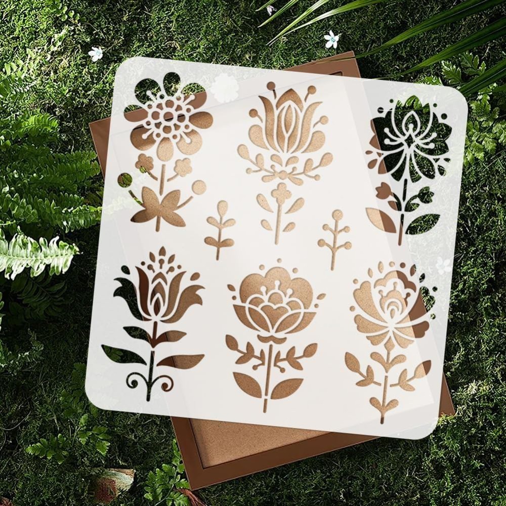 2 Adet Çiçek Desenli Halk Sana - Art And Craft With Paint incelemesi ve fiyatı