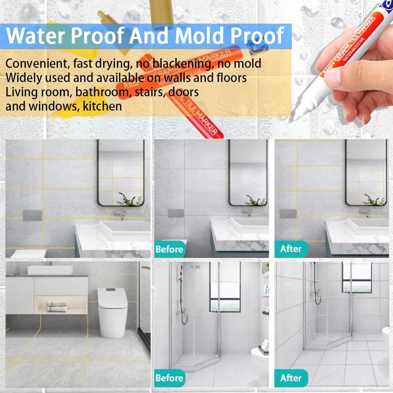 1-2 Adet Su Geçirmez Beyaz İşa - Mosaic Tile Supply incelemesi ve fiyatı